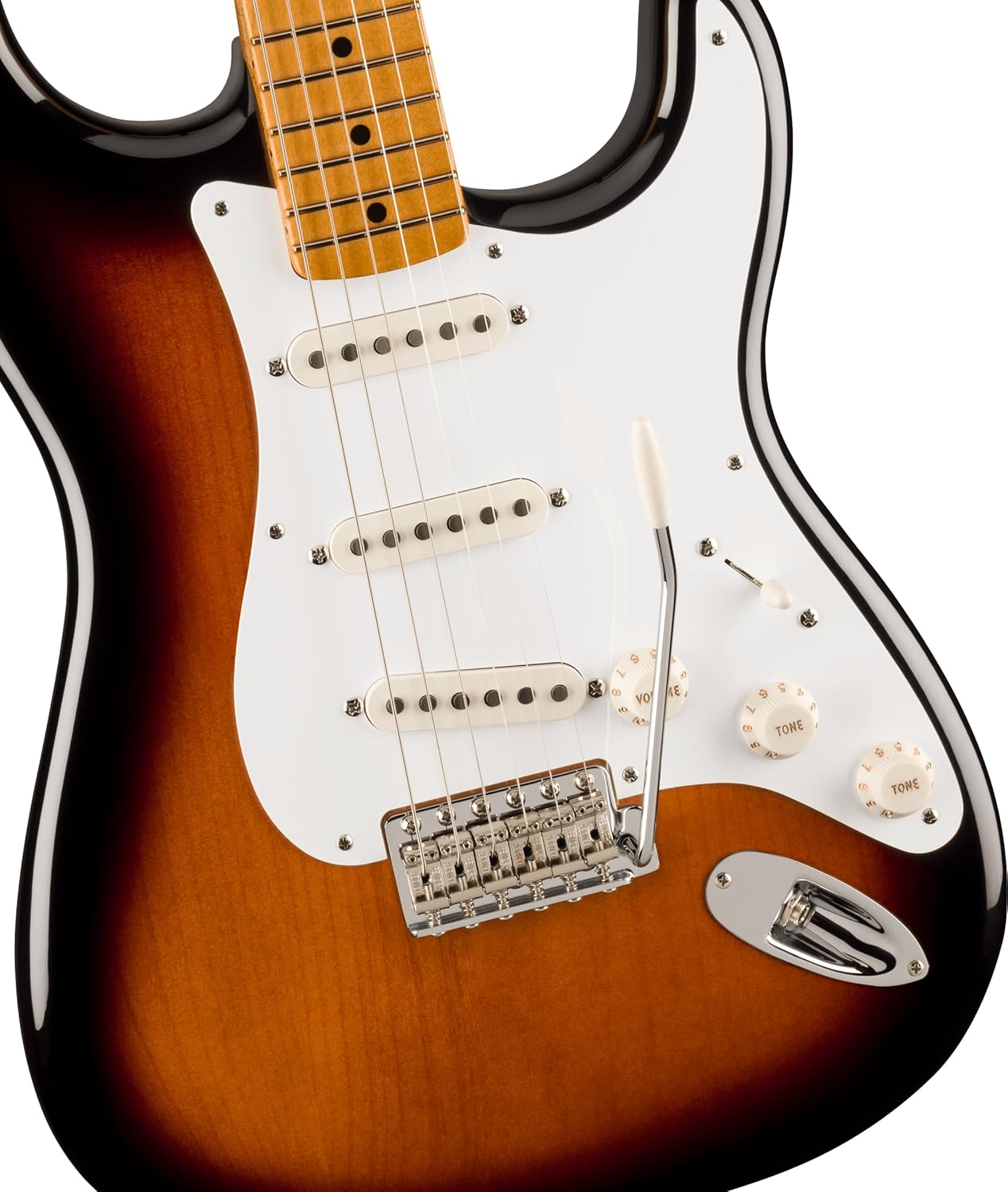 Fender Vintera II '50s Stratocaster Electric Guitar - 2-color Sunburst with Maple Fingerboard