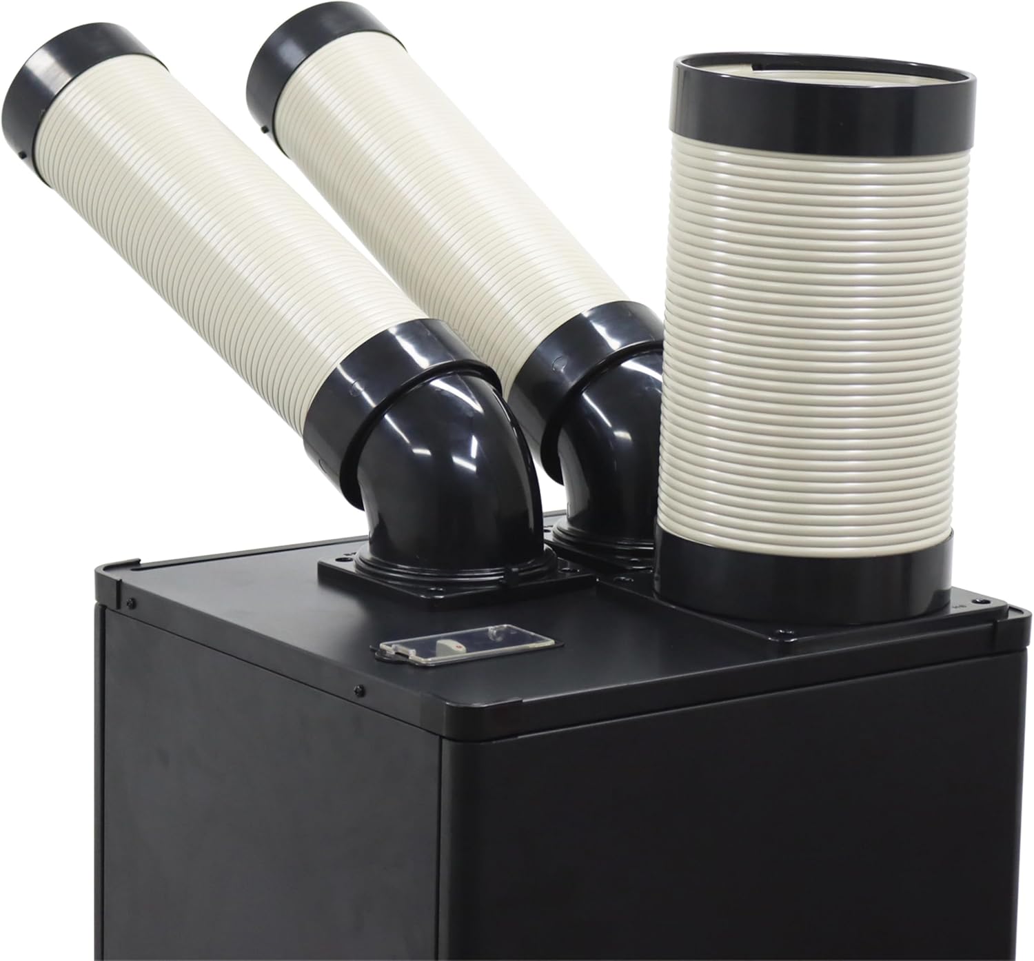 110V Industrial Portable Conditioner Air Flow 550m³/h with Wheels 5L Tank Double Outlet Commercial Spot Cooler Adjustable Air Outlet Ideal for Insititute Workshops Outdoor Events 1100W