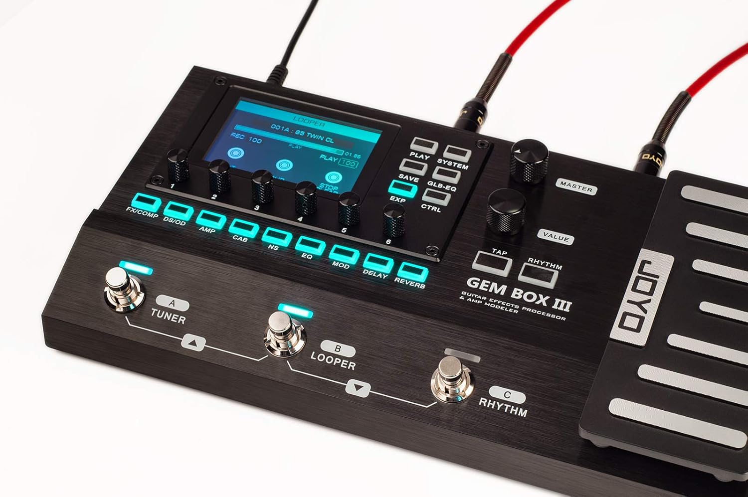 JOYO GEM BOX III Multi Effect Guitar Processor w/Looper and Drum Machine