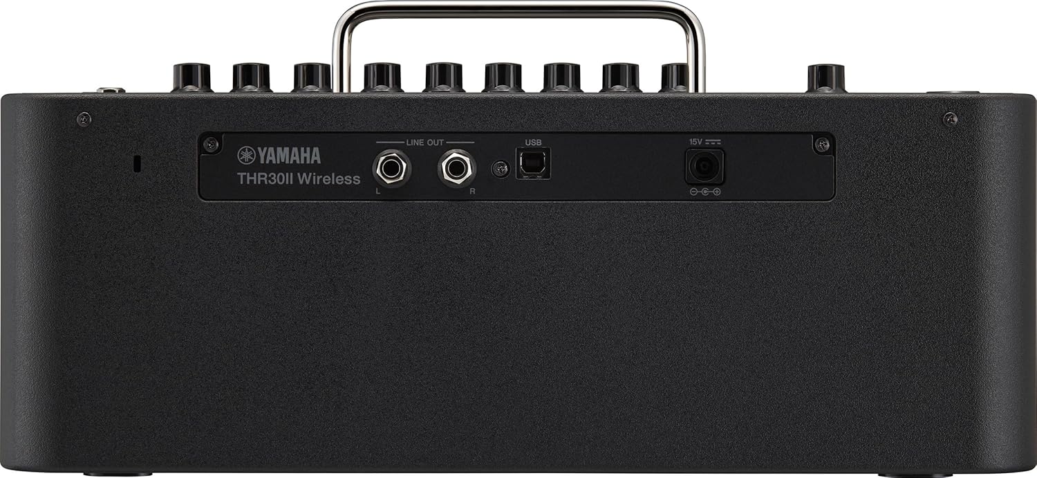 Yamaha THR30II Wireless Desktop Guitar Amp, Black (THR30II WL BL)