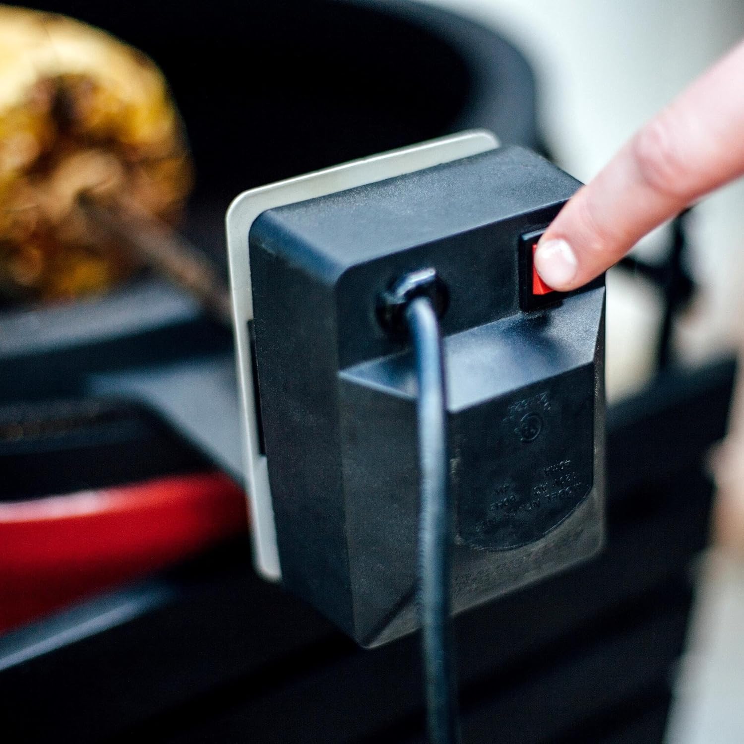 Kamado Joe JoeTisserie Rotisserie Accessory Attachment for 24-inch Big Joe Grills with Stainless Steel Spit Rods up to 50 lbs of Food, Model BJ-TISSERIENA