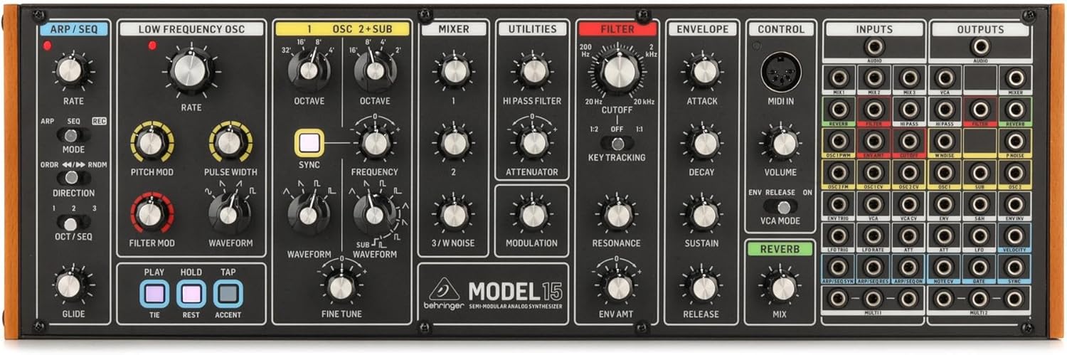Behringer Model 15 Semi-modular Analog Synthesizer