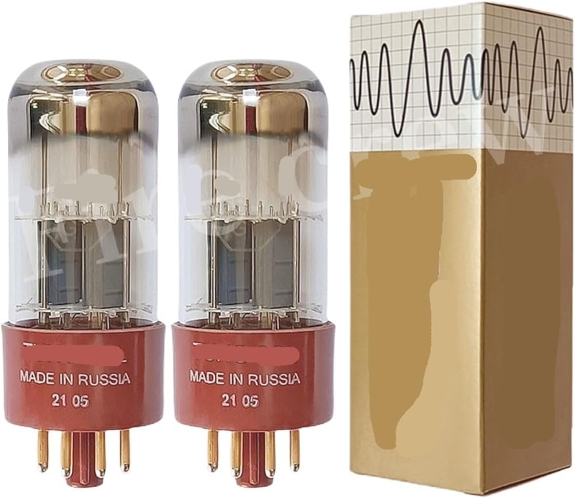 6SL7 Foot 6SL7GT Tube Upgrade 6N9P 6H9 6H9C HiFi Audio Tube Amplifier Kit DIY(2pcs Matched Pair)