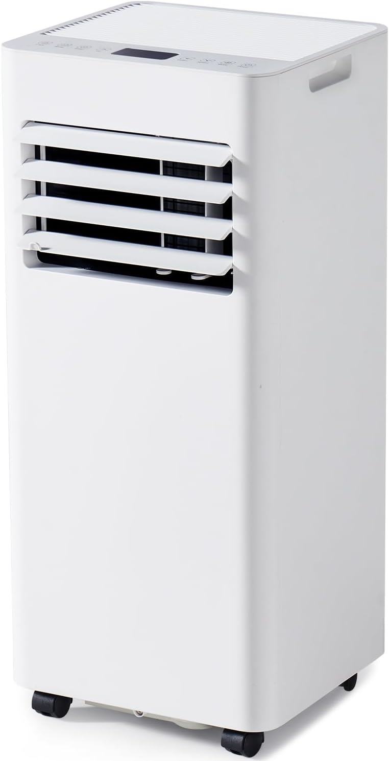 Portable Air Conditioners, 10000BTU 4-in-1 AC Unit, Fast Cooling, Dehumidifier, Fan, 24H Timer Quiet Sleep, Remote Control, Window Kit, for Home/Office/Dorm