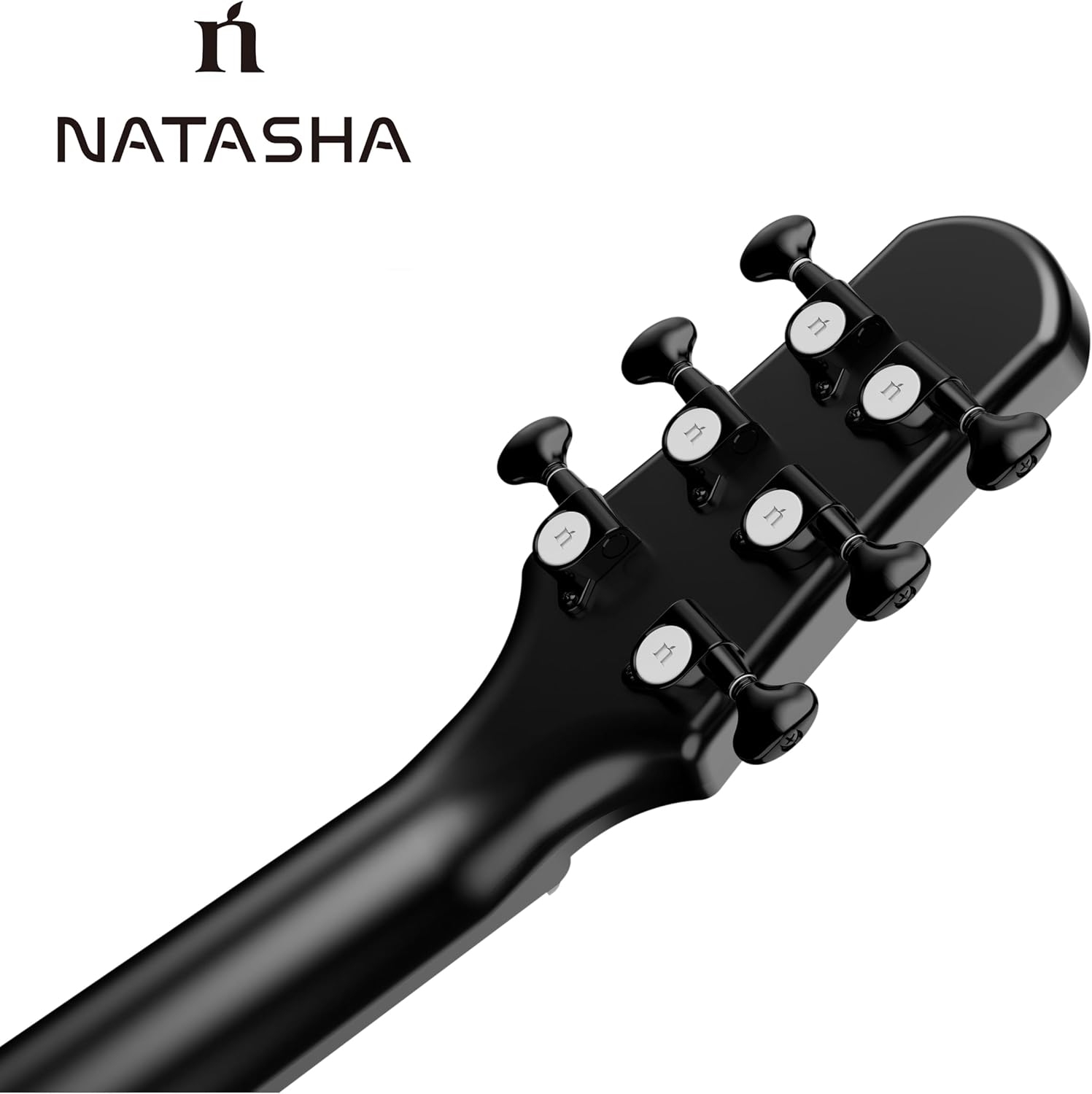Natasha Asteroid Carbon Fiber 38-inch Folk Guitar,Acoustic Guitars/Travel Guitars,Integrated Casting With Carbon Fiber Composite Material, light and portable.
