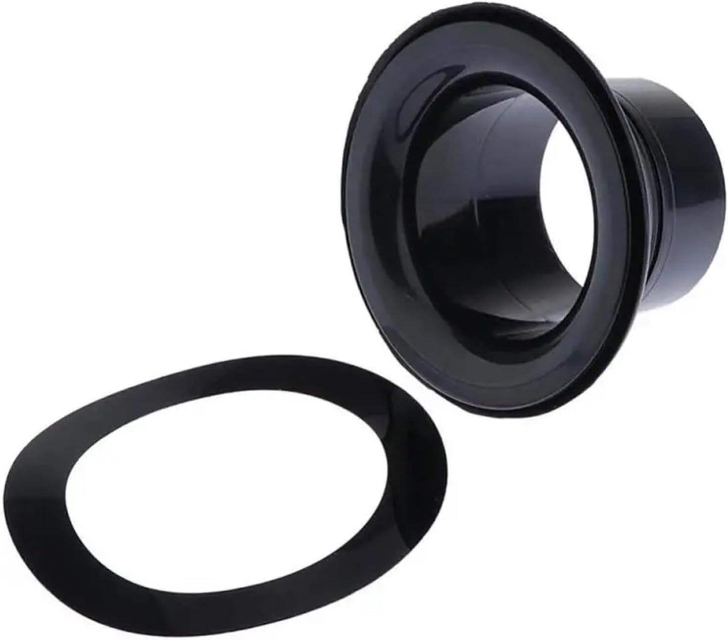 1~7PCS Bass Loudspeaker Reverberation Speaker Drum Bottom Microphone Loudspeaker Voice Sound Amplifier Drum Accessories (Color : Black 3pcs)