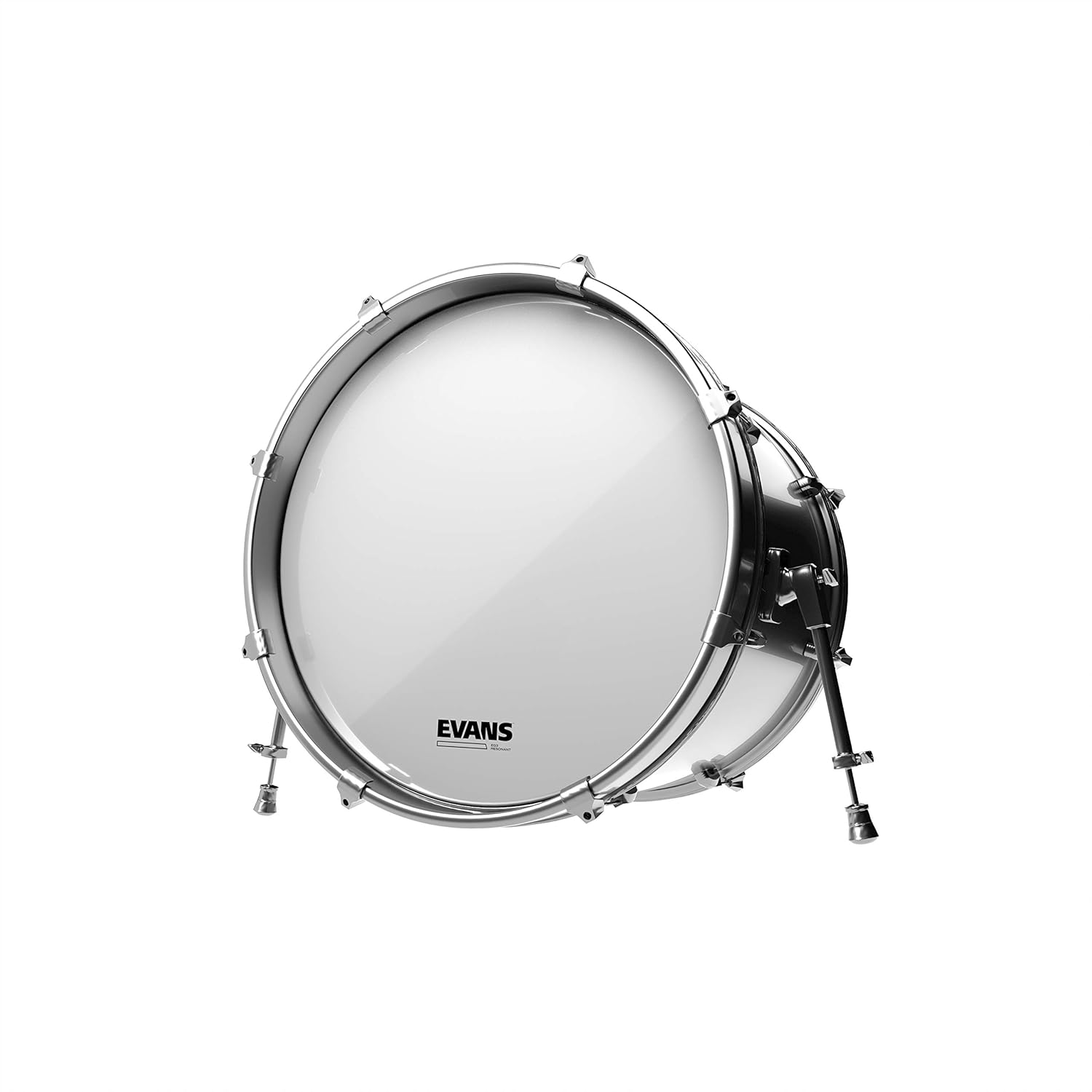 Evans Heads BD22RSW-NP 22-Inch EQ3 Resonant Smooth Bass Drum Heads - White