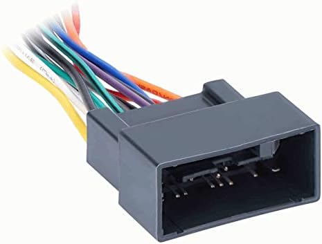 Car Stereo Kit for 2008-2012 Honda Accord, Gun Metal Dash Finish, Single and Double Din, Wire Harness, Antenna Adapter for Non Factory Amplifier