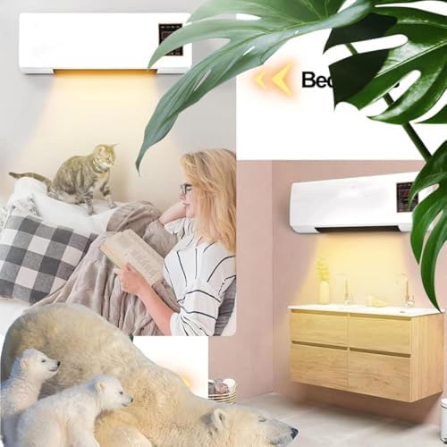 Portable Air Conditioner,Multifunctional Wall Air Conditioner, Super Quiet Fast Cooling/Heating for Room,Mobile Small Air Heater