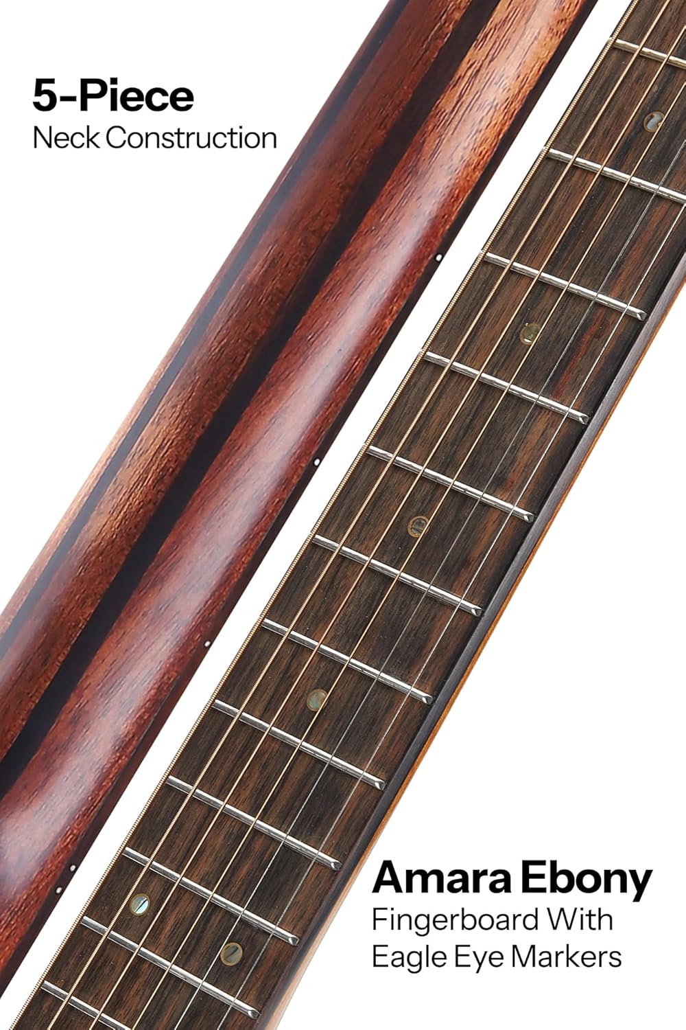 Bromo BAR 1HM ALL-Solid Dreadnought Acoustic Guitar