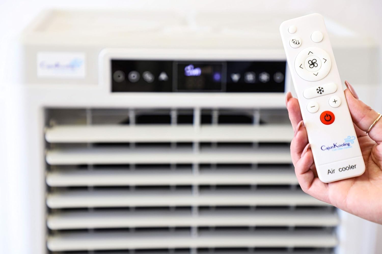 Cajun Kooling CK3000-S Evaporative Portable Swamp Cooler - 10 Gal Tank - 500 sq Ft Coversage - Variable Speeds - High Power 3000CFM - Outdoor Cooling for Tailgates, Patios, Camping, Barns, Shops