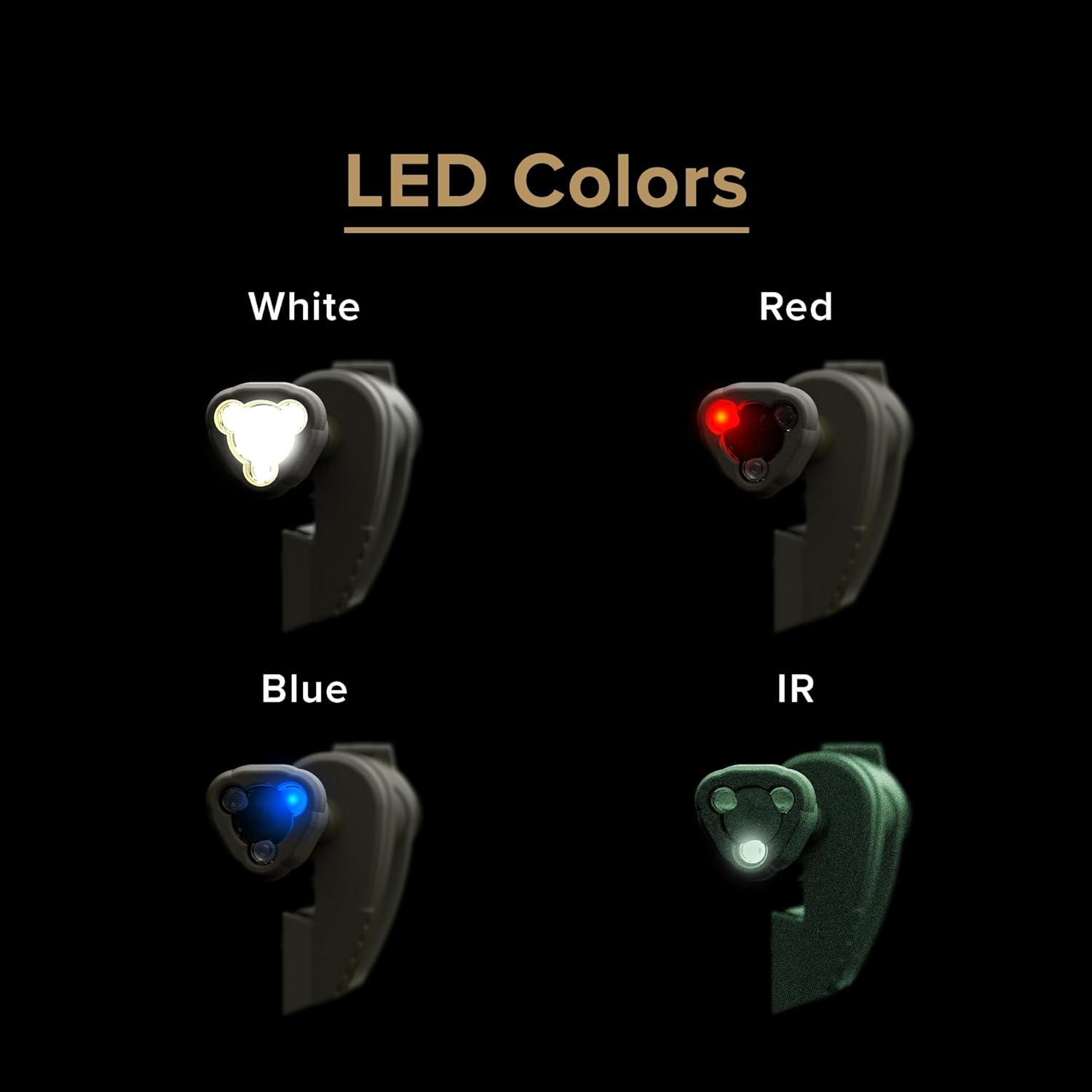 Princeton Tec Charge PRO Tactical RBI Maxbright LED Low-Profile Task Light with Flexible Neck, 55 Lumens, Water-Resistant, Essential Accessory for Fire Rescue, Military, Outdoors and Safety, Tan