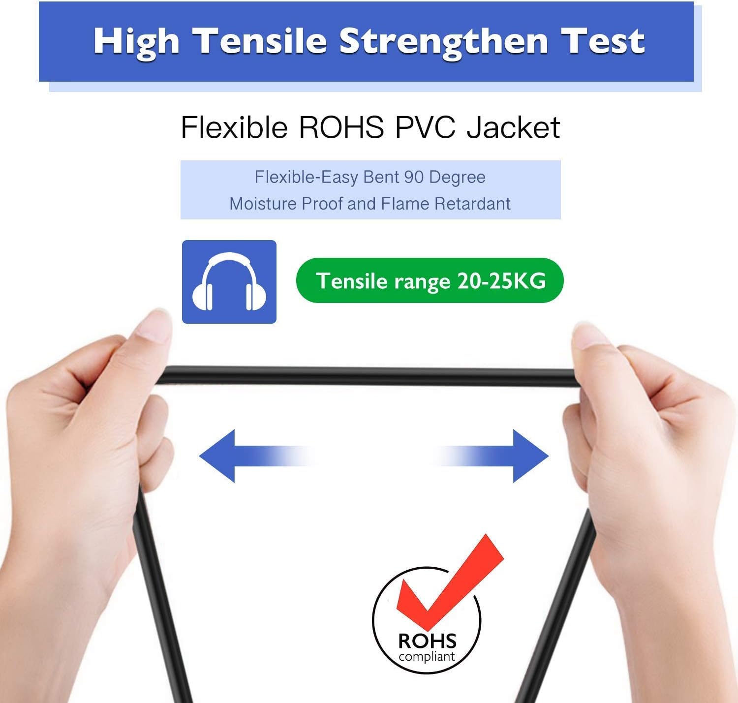 2Pack 50 ft 1/4 to 1/4 Cables & 2Pack 50 ft Male Speakon to Speakon Cables