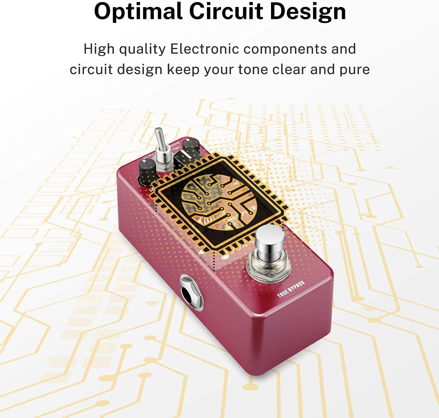 Donner Delay and Distortion Pedals for Electric Guitar
