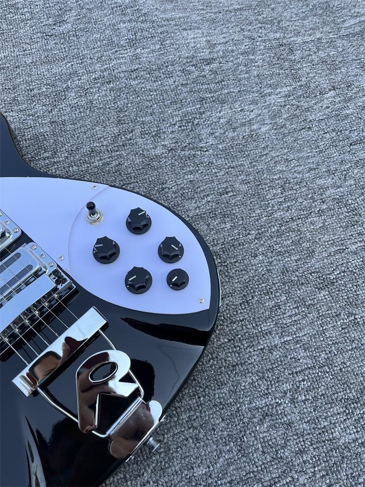 Custom 325 electric guitar 6-string electric guitar, Black paint 527-string pitch, R bridge