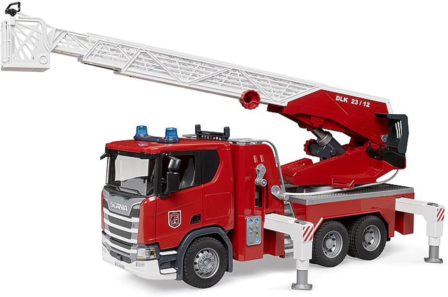 Bruder - SCANIA Super 560R Fire engine w water pump and L&S module (Replaces 03590)