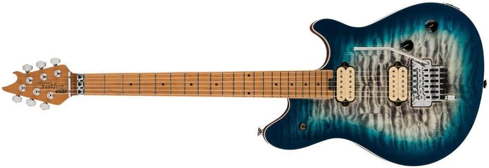 EVH Wolfgang Special QM Electric Guitar - Indigo Burst