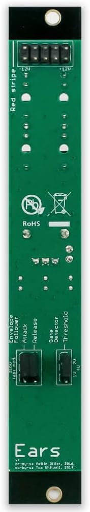 Ears - Eurorack Tactile Preamp Module by Sound Study Modular