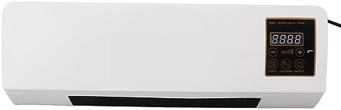 Wall Mounted Heating Machine Dual Use Mobile Small Air Conditioner US Plug 110V Mini Air Conditioner Cooling Heating Fan for Bedroom, Portable Conditioners and Heater Combo Fan