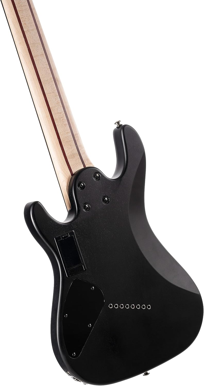 Cort KX Series 508 Multi-Scale 8-String Electric Guitar, Mariana Blue Burst Finish