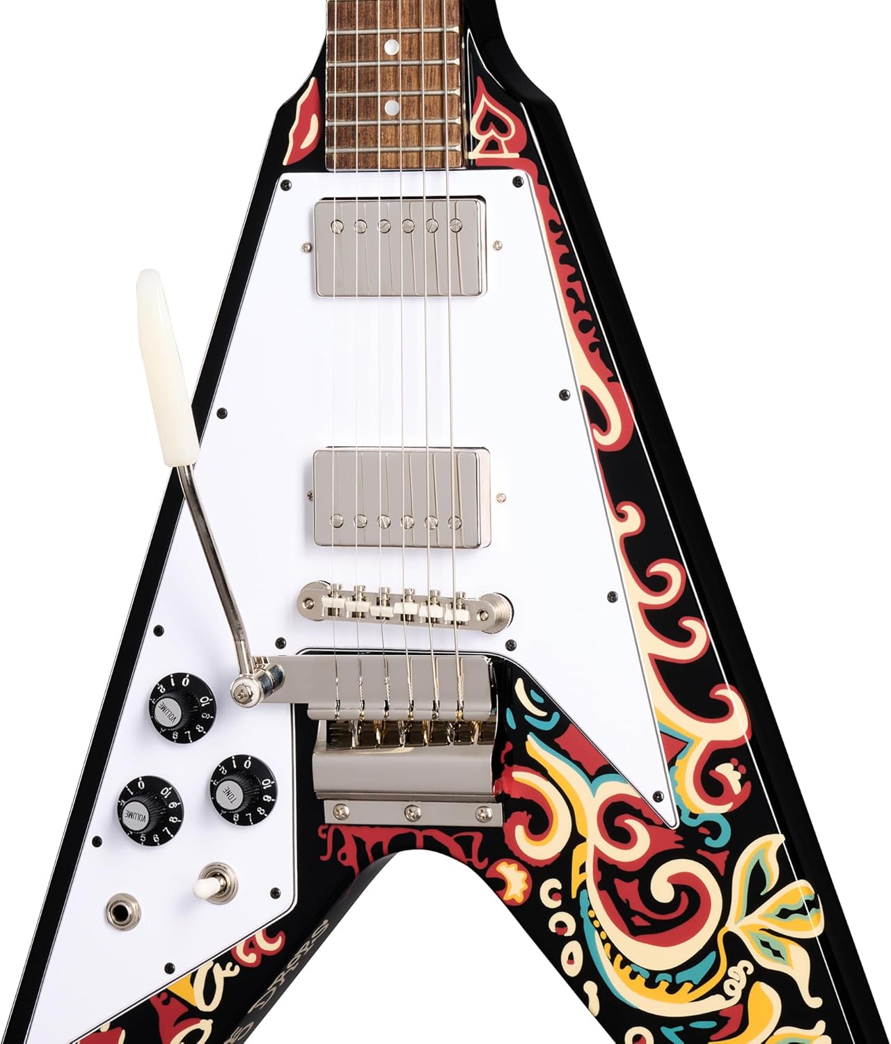 Epiphone Limited Edition Jimi Hendrix Love Drops Flying V Lefty with Case