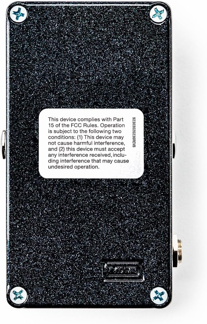 MXR M307 Layers Harmonic Sustain Electric Guitar Effects Pedal with Tonebird Bundle with MXR Patch Cables, Groovetech Multi-Tool, Dunlop Picks and ECB003 9V Power Supply