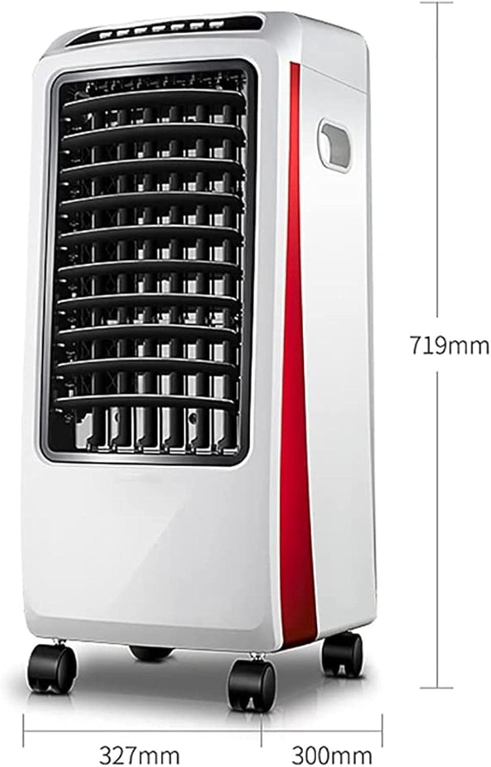 air Conditioner Unit for Home, Fan 7L Water Tank Fan Portable Fan Humidifier with Remote Control Mobile Cooling Fan/Humidifier for Home Office Bedroom