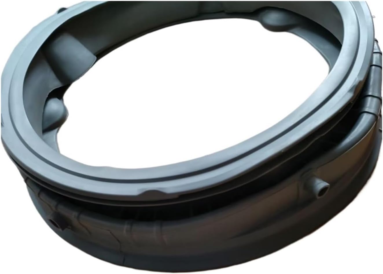 Washing Machine Rubber Seal Waterproof Rubber Ring, Compatible For LG MDS66651601 MDS666516,drum Washing Machine Door Seal Ring(MDS66651601)