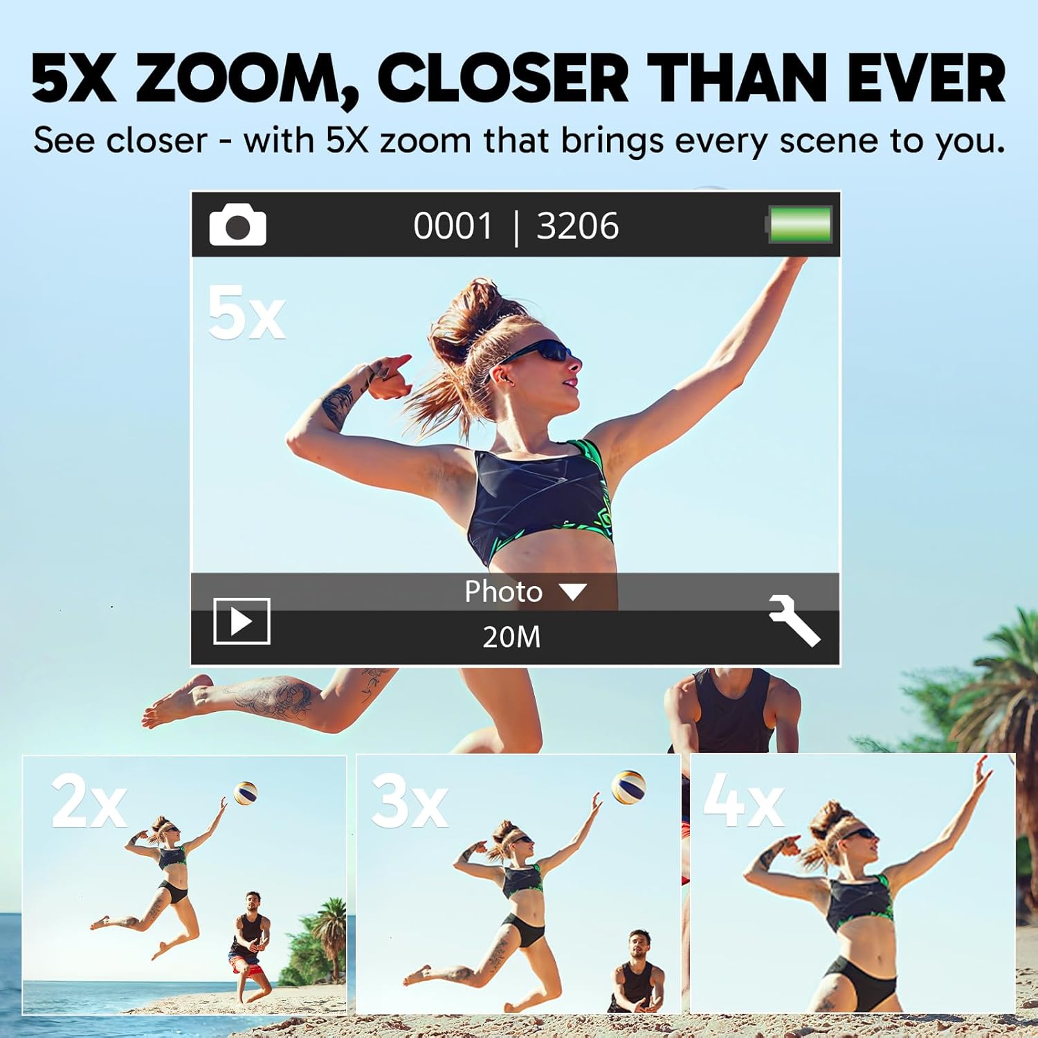 AKASO EK7000 Pro 4K30 Action Camera with Touch Screen EIS 131FT Waterproof Underwater Camera 5X Zoom Remote Control with Waterproof Floating Hand Grip Bundle and Carrying Case Accessories Kit Bundle