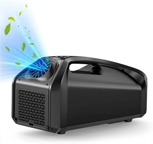 Portable Air Conditioners, 2550 BTU Tent Air Conditioning with 3-Speed, Portable Ac Unit Fan for Room, Tent, Bedroom, Car, RV and Camping