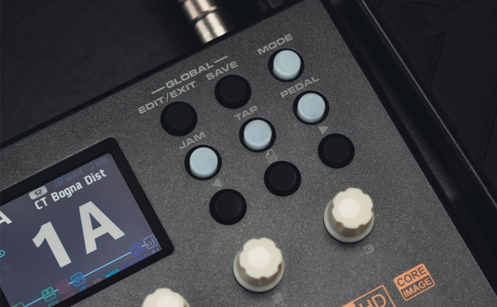 NUX MG-300 MKII Multi Effects Pedal with 45 Effects, 36 IRs, 27 AMPs, 24 Slots, Drum Machine, Shimmer Reverb, Tweakable Footswitch, Perfect for Studio Recording, Practice, Live Show