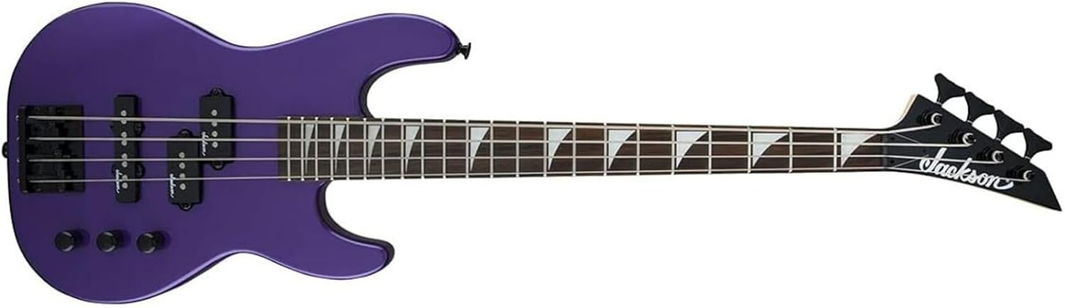 Jackson JS Series Concert Bass Minion JS1X, Amaranth Fingerboard, Pavo Purple