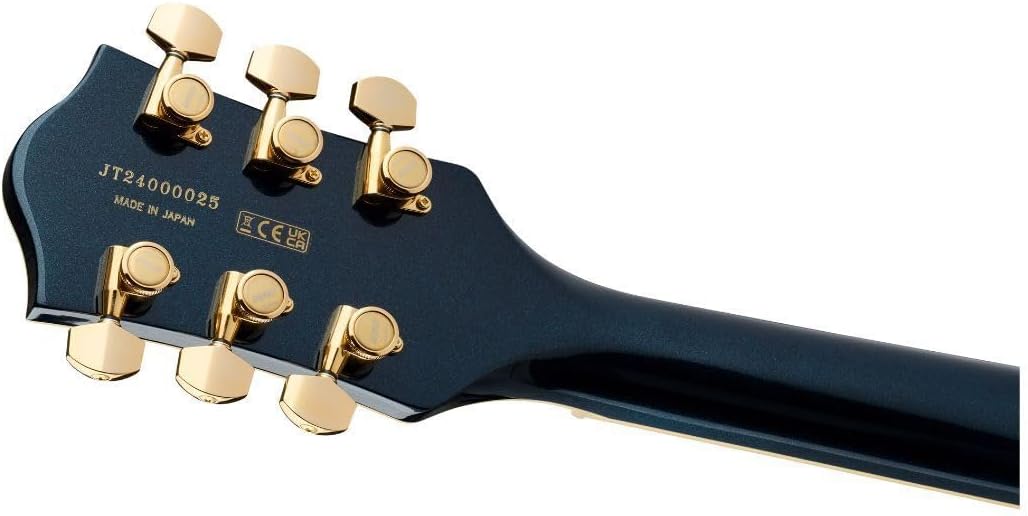 Gretsch Pro Broadkaster Jr. LX Semi-hollow Electric Guitar - Midnight Sapphire