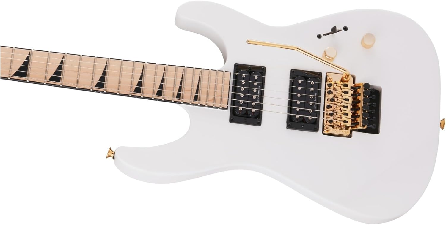 Jackson X Series Soloist SLXM DX 6-String Electric Guitar (Snow White) Bundle with Jackson Soloist Molded Case (2 Items)