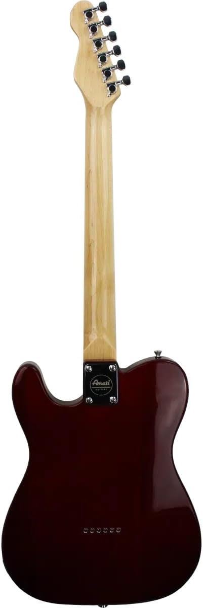 Solid-Body 6-String Electric Guitar w/Gig Bag - Gloss Cherry Sunburst (30TCHG)