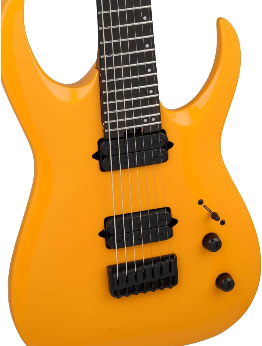 Jackson Pro Plus Signature Misha Mansoor Juggernaut HT7P 7-string Electric Guitar - Signal Yellow