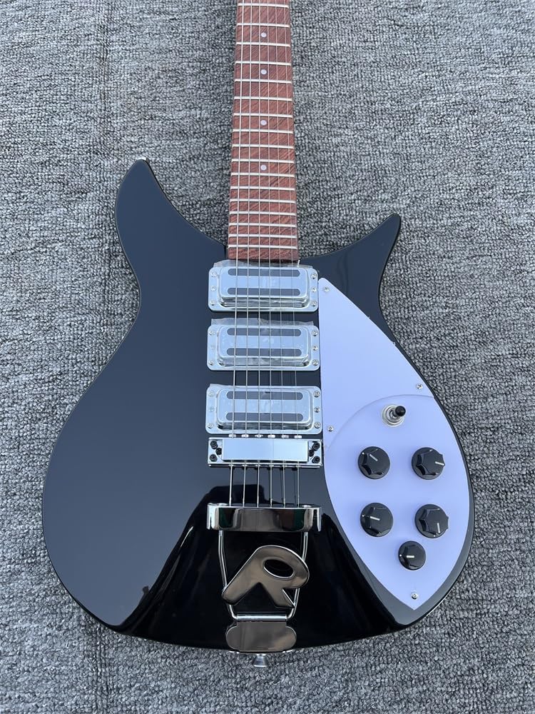 Custom 325 electric guitar 6-string electric guitar, Black paint 527-string pitch, R bridge