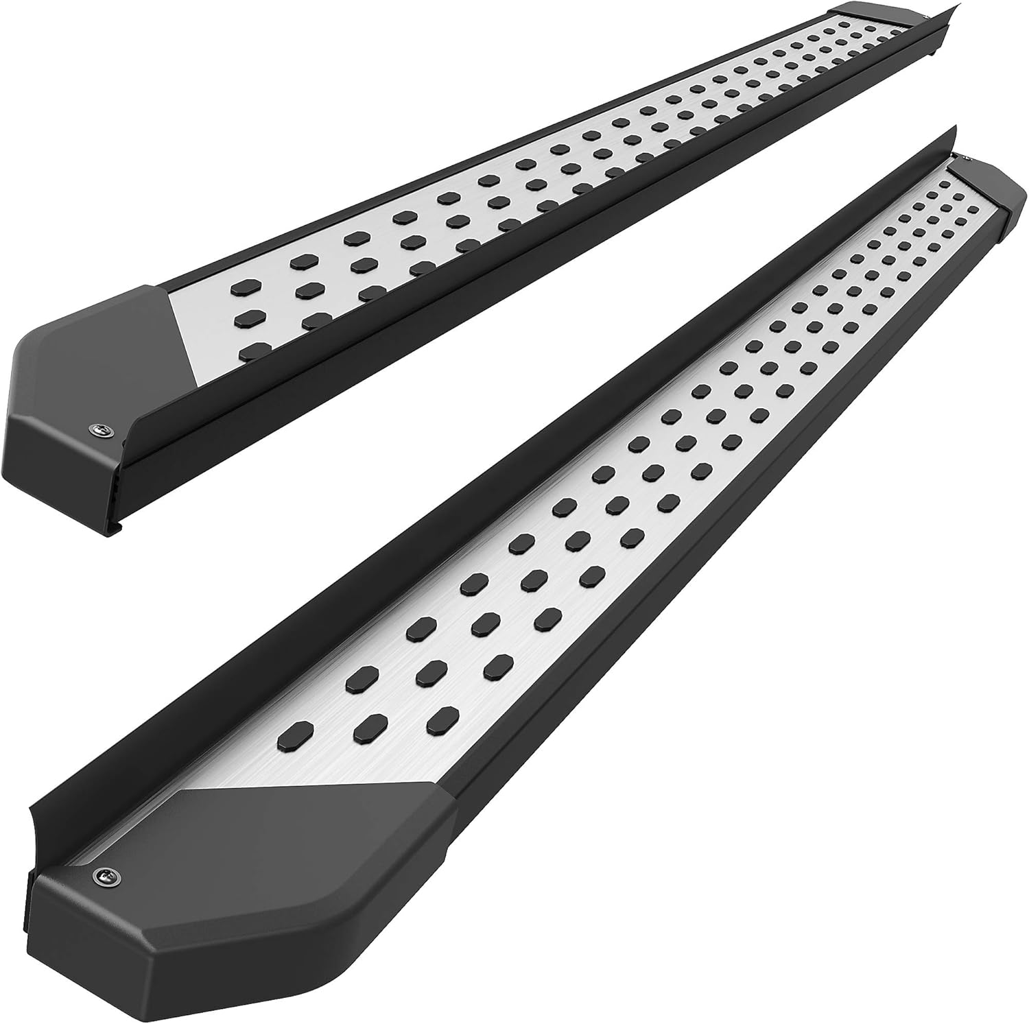 AUTOSAVER88 Running Boards Compatible with 2016-2022 Honda Pilot SUV Aluminum Side Step Nerf Bars Step Rails Sport Utility 4-Door Truck Pickup Rock Panel Off Road Exterior Accessories, Black