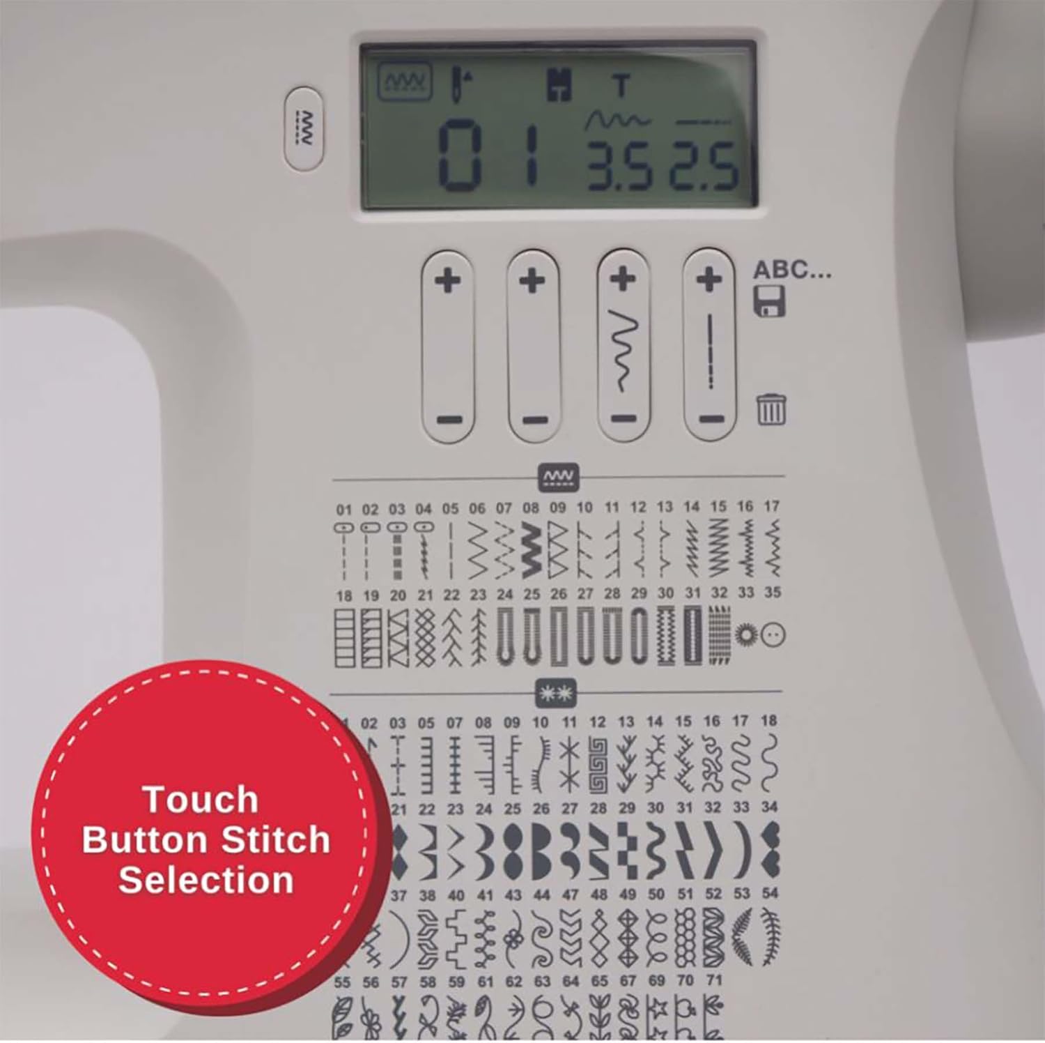 SINGER C7290Q Computerized Sewing & Quilting Machine with Extension Table, 12 Presser Feet & Accessories|417 Stitch Applications, 1-step Buttonhole Styles, Alphabet, LCD & Built-in Needle Threader