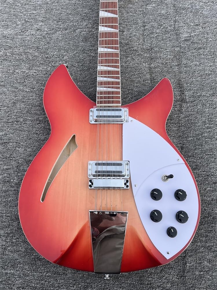 Custom 12-String Rickon Electric - Iron Bridge, Half-Hollow