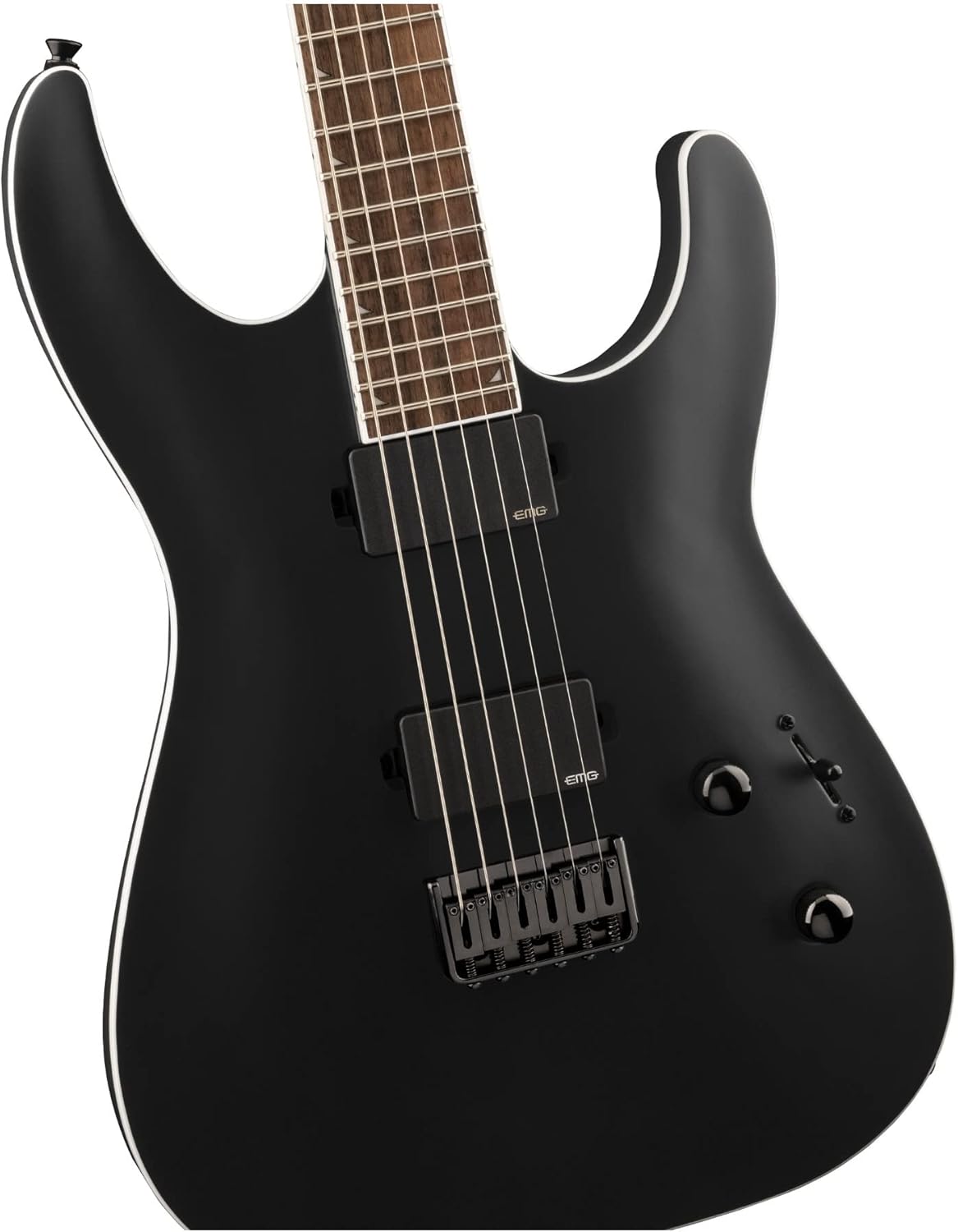 Jackson X Series Soloist SLA6 DX Baritone Electric Guitar - Satin Black