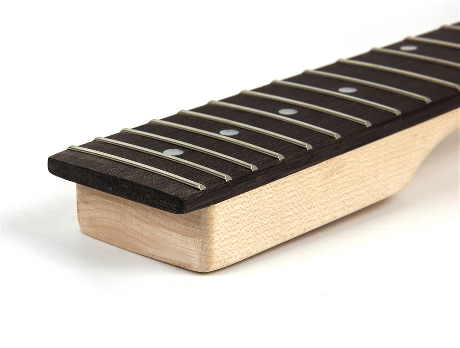 Electric Guitar Neck 22 Frets Maple 25.51 Inch Bolt On with Truss Rod Matt Finished Guitar ​Neck Replacement (Color : 01)