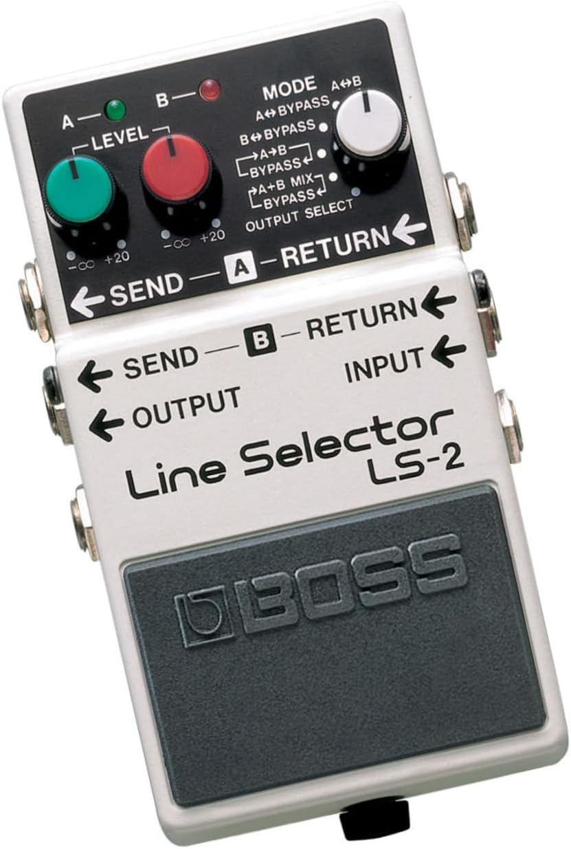 BOSS LS-2 Line Selector/Power Supply Guitar Pedal (LS-2)