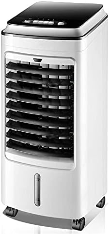 Air Cooler for Home Office Evaporative Coolers Portable Air Conditioner w/5L Water Tank, Air Conditioning 3-In-1 Cool/Fan/Dehumidify, Quiet Energy Efficient Self Evaporation Mobile Air-Conditioning f