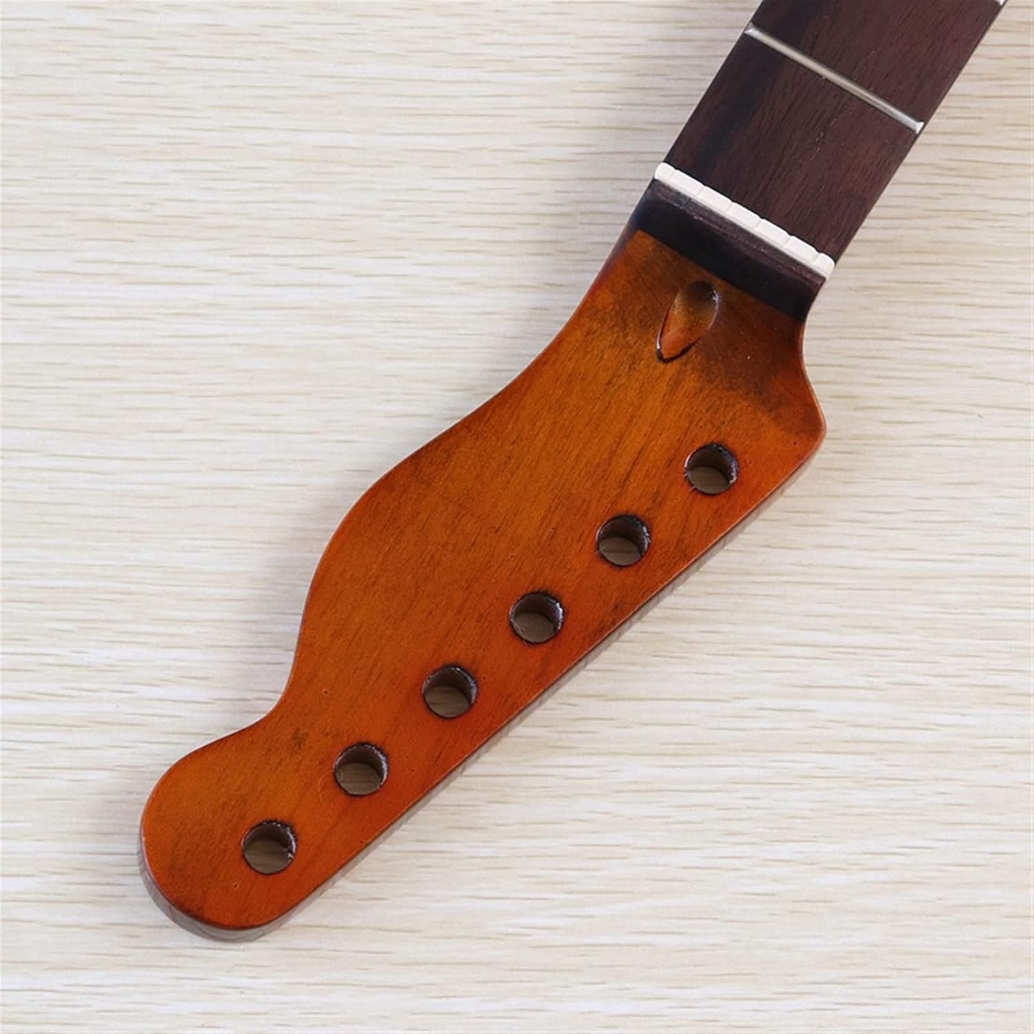 Brown Electric Guitar Neck Maple for TL Neck Rosewood Fretboard 22 Frets Neck Guitar ​Neck Replacement