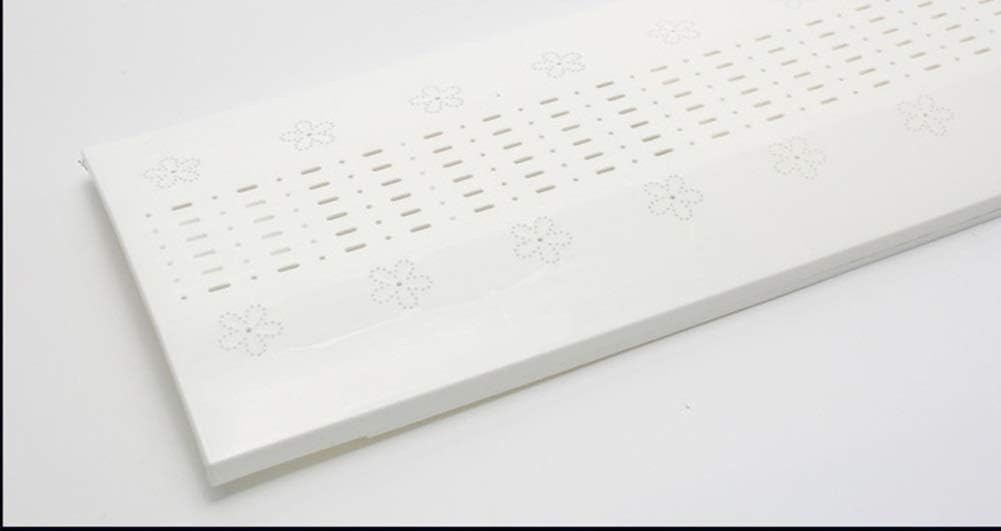 Air Conditioner Deflector for Ceiling Central, Prevent The Air from Blowing Straight, Angle Adjustable, Lightweight Plastic Material