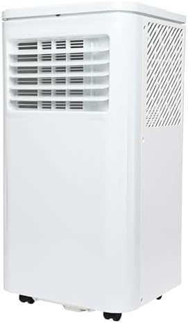 10000 BTU Portable Air Conditioner, AC Unit Cool Up to 450 Sq.Ft, 3 In 1 Cooling, Dehumidifier, Fan, LED Display &Remote Control, 360° Wheels/Installation Kits for Bedroom Office