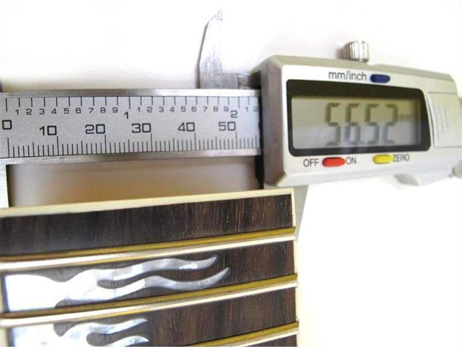 Maple Guitar Neck 24 Fret 25.5Inch Rosewood Fingerboard Unfinished Guitar Neck