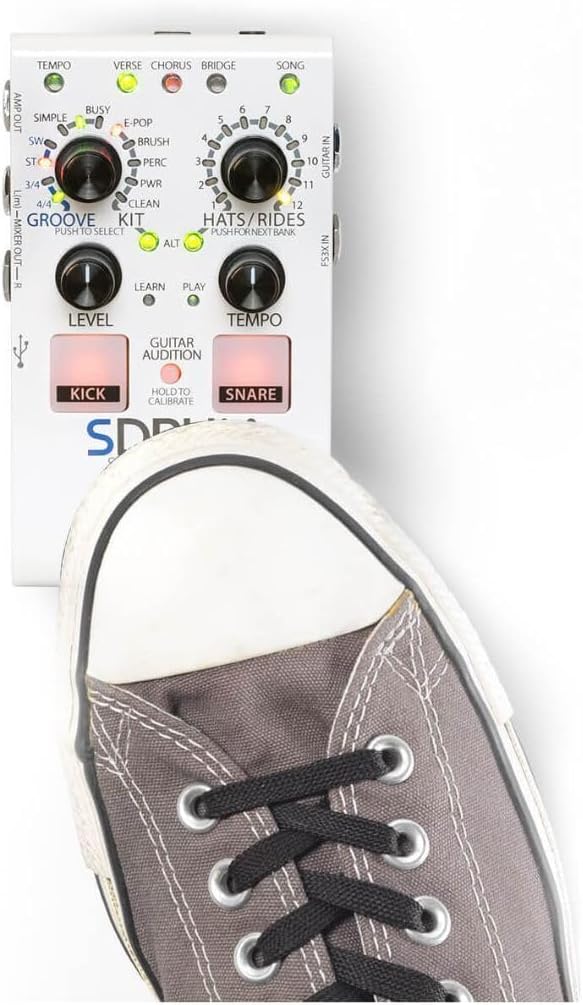 DigiTech Automatic Drum Machine Pedal Multi Effect Processor (SDRUM-U)