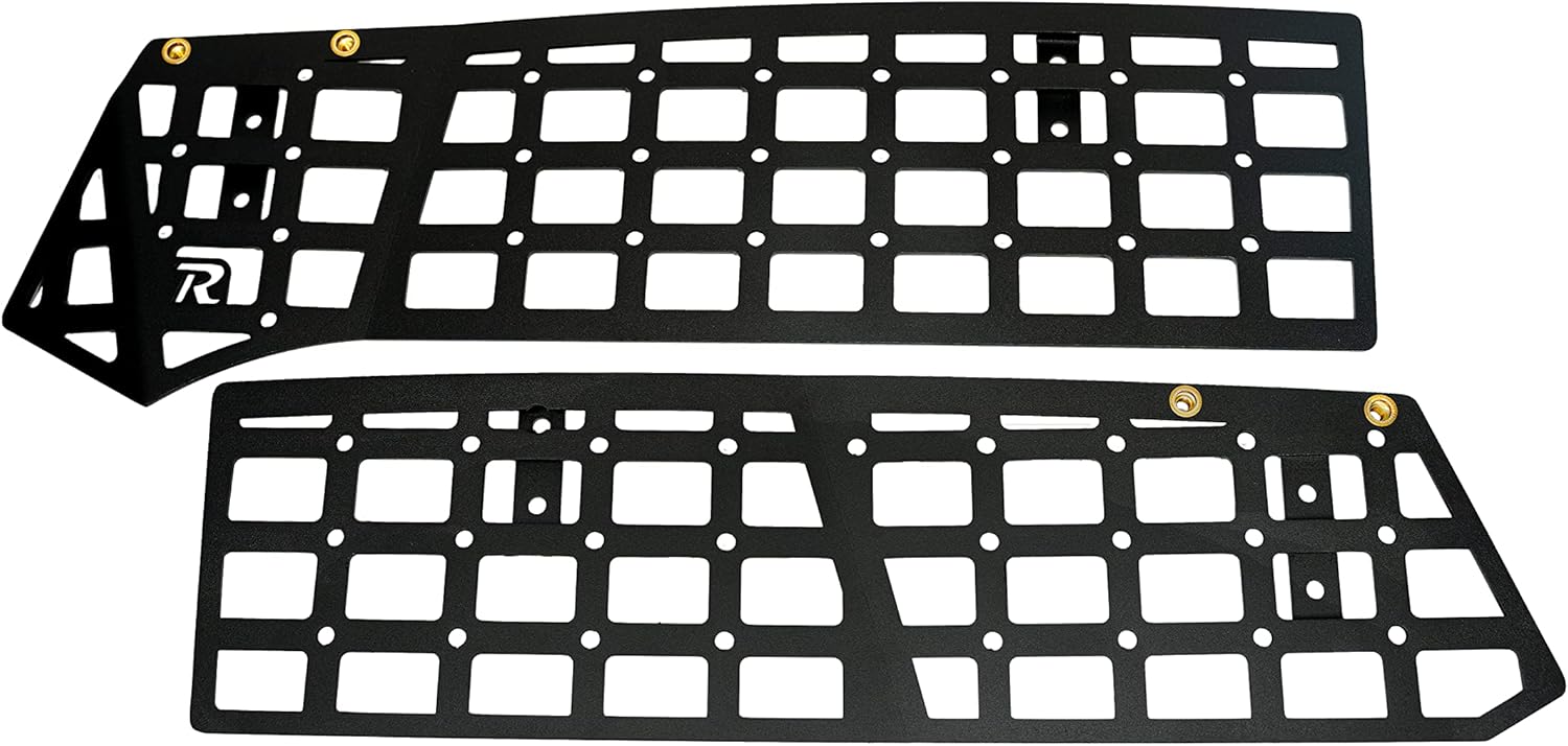 Rago Fabrication Center Console Molle Storage Panel for 2003-2009 Toyota 4Runner 4th Gen | Made in The USA | SUV Cargo Storage | Mount for Cell Phone, GPS, Radio, & Other Accessories